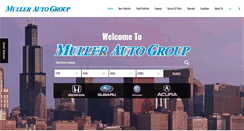 Desktop Screenshot of mullerautogroup.com